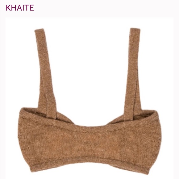 KHAITE
Eda cashmere soft-cup bra top
Size medium - Picture 3 of 6